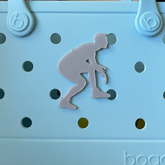 Wrestler Bogg Charm-Wrestler Mom Bogg Charm-Wrestling Bogg Bit-New - Picture 1 of 2